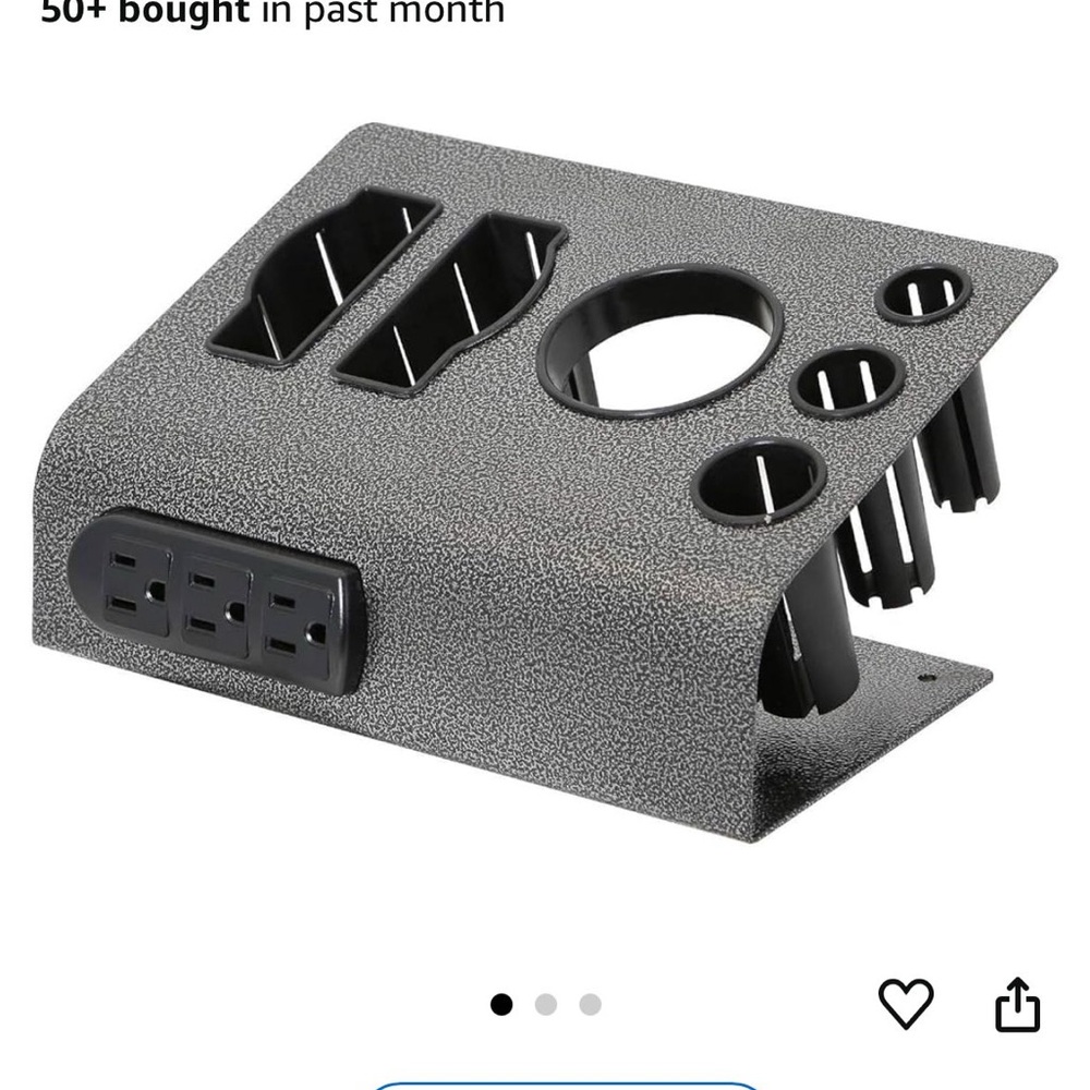 Professional Hair Styling Tool Organizer - Black